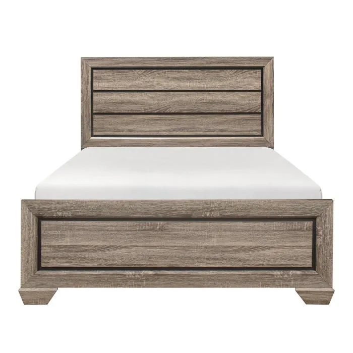 Homelegance Beechnut Queen Panel Bed in Natural