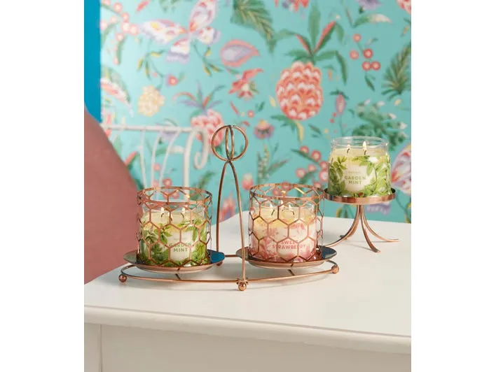 Honeycomb Jar Candle Sleeve