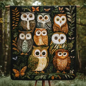Hoot Haven Quilted Blanket NCU0NVH141
