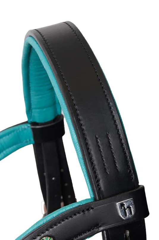 Horze Magic Carousel Pony Bridle Green Blue Slate