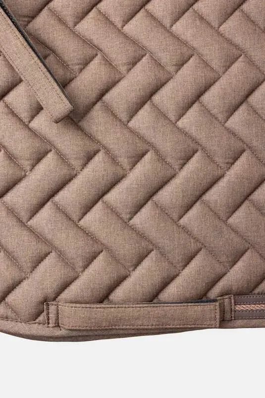 Horze Nature Made Leisure Dressage Pad Expresso Brown