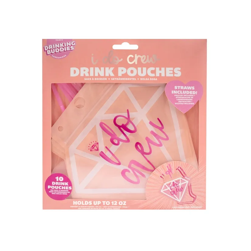 I Do Crew Drink Pouches | 10 Pack