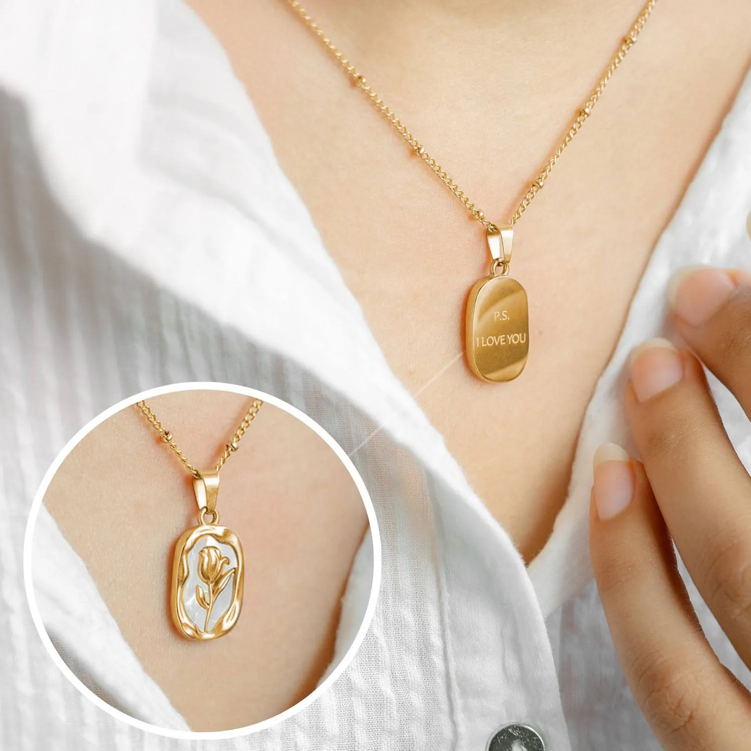 I Love You 3000 Card With Necklace For Women