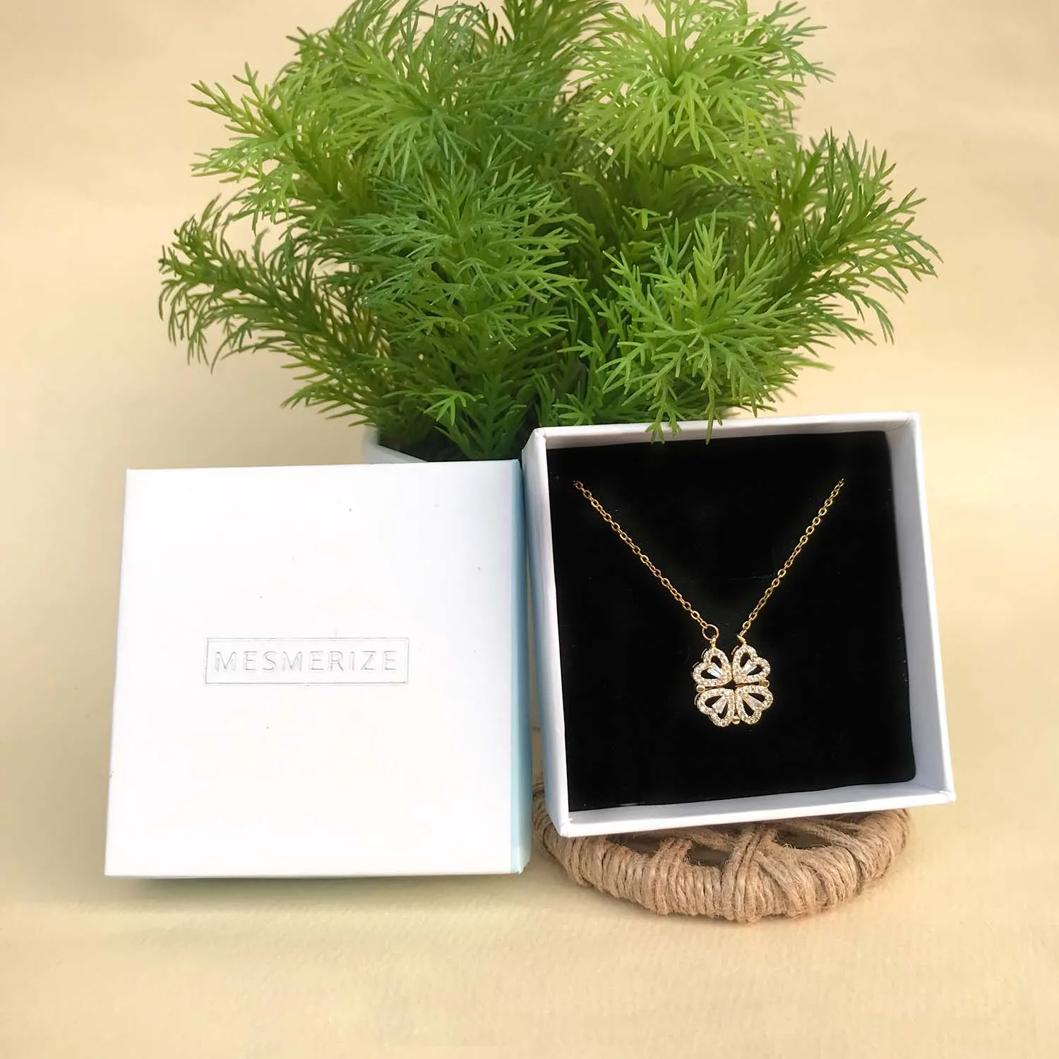 I Love You 3000 Card With Necklace For Women