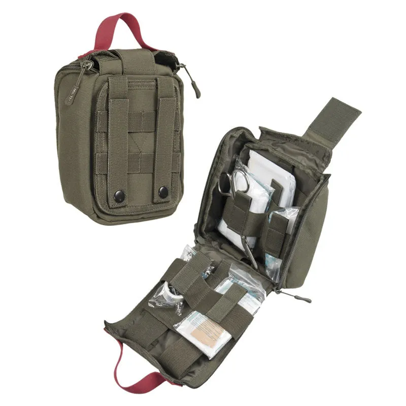IFAK Laser Cut Pouch Olive 25 dele førstehjælp