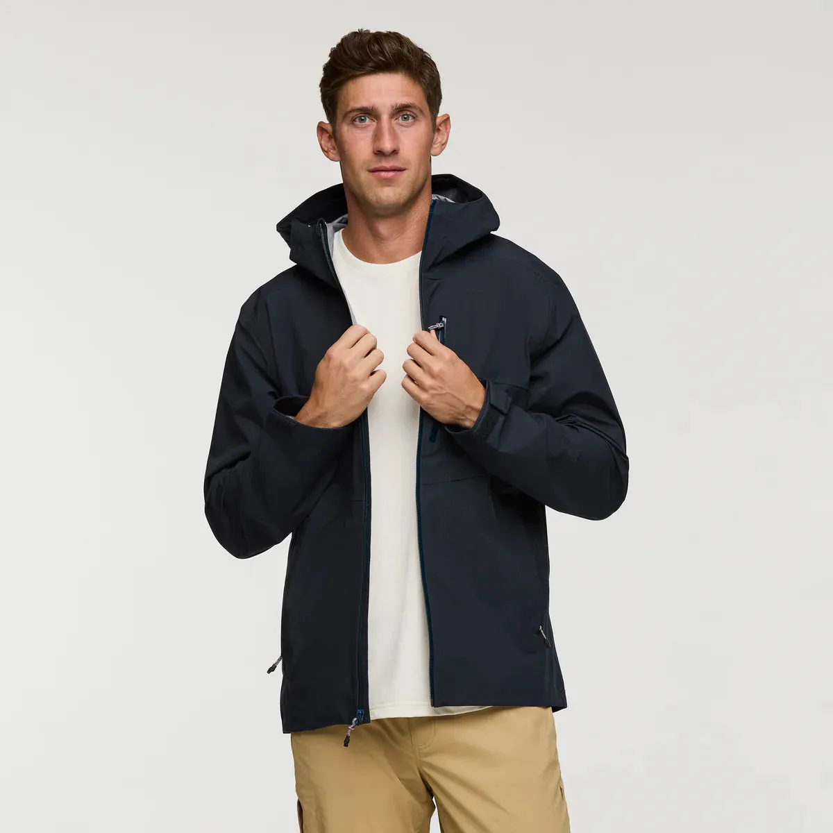 Impermeo 3L Hooded Shell Jacket for Men