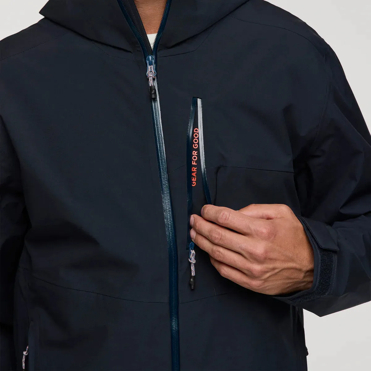 Impermeo 3L Hooded Shell Jacket for Men