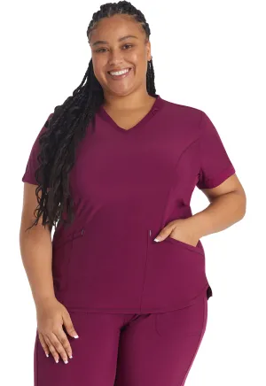 Inspira Flex IP790A V-Neck Top Wine
