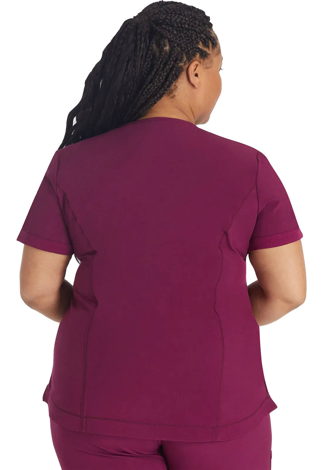 Inspira Flex IP790A V-Neck Top Wine