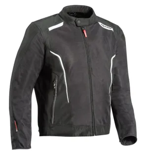 IXON COOL AIR C JACKET BLACK/WHITE