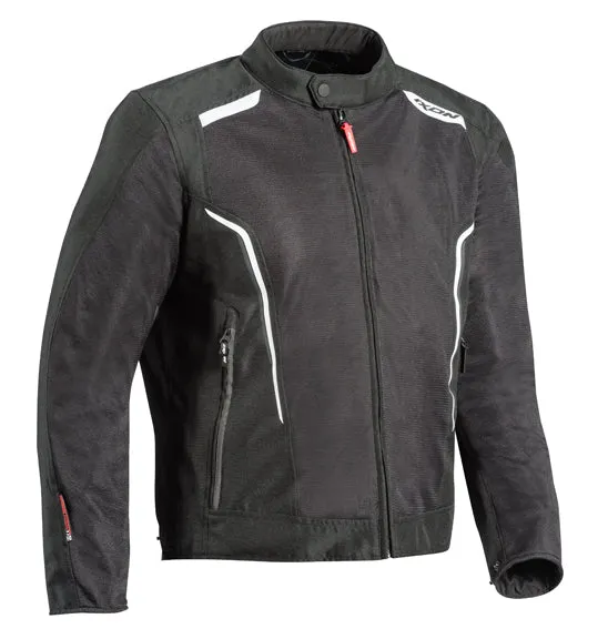 IXON COOL AIR C JACKET BLACK/WHITE