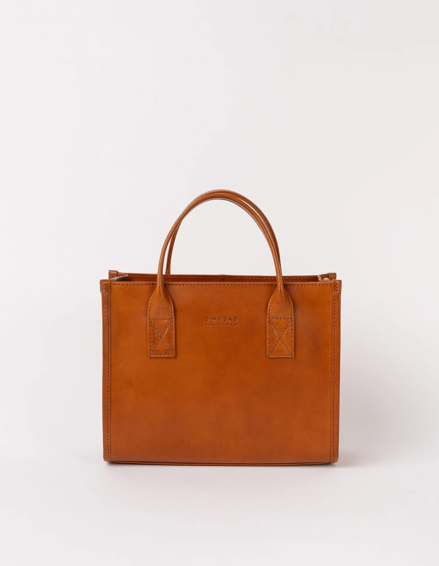 Jackie Midi Bag Classic Leather Cognac