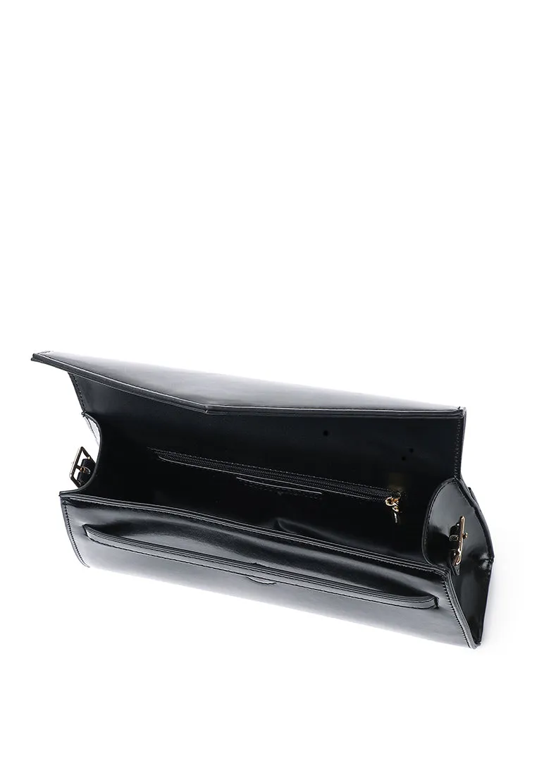 Jamie Multi-wear Shoulder Bag (Black)