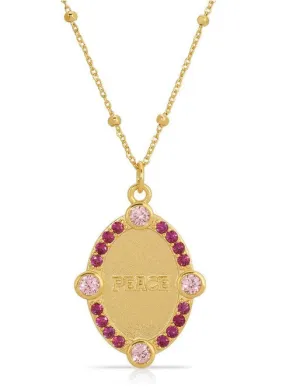 Joy Drevecky Perfect Peace Necklace - Pink