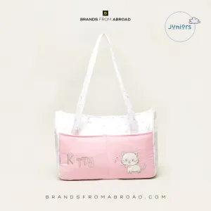 Juniors  Diaper Bag  Pink Kitty