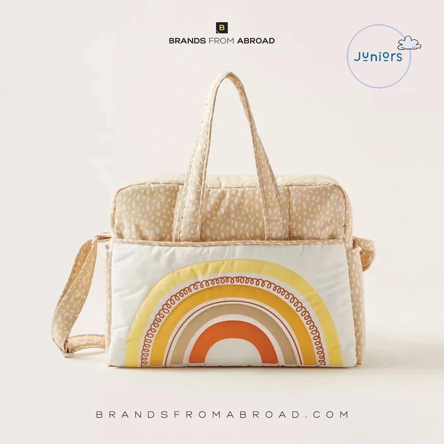 Juniors Happy Sunshine Print Diaper Bag