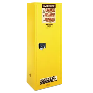 Justrite Sure-Grip EX Slimline Flammable Safety Cabinet