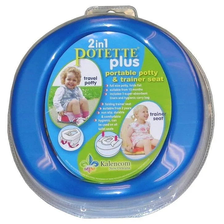 Kalencom 2-in-1 Potette Plus Travel Potty Seat