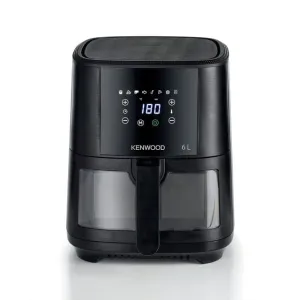 Kenwood 6L Air Fryer with Grill Function & Window - HFG60.000BK