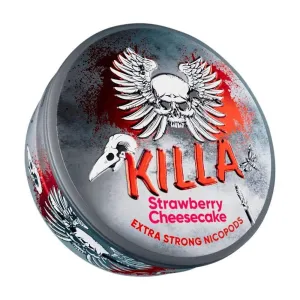 KILLA STRAWBERRY CHEESECAKE NICOTINE POUCHES - 20PCS - 12.8MG