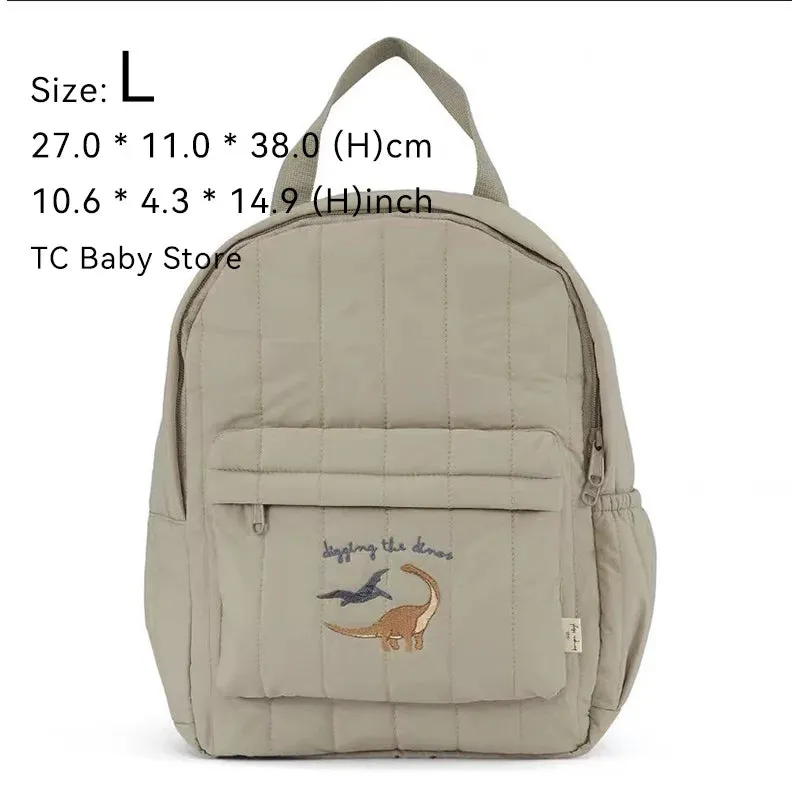 KS Baby Backpack Kids Schoolbag Kindergarten Bags Brand Cherry Lemon Children's Boys Girls Mom Traveling Storage Bag Wholesale