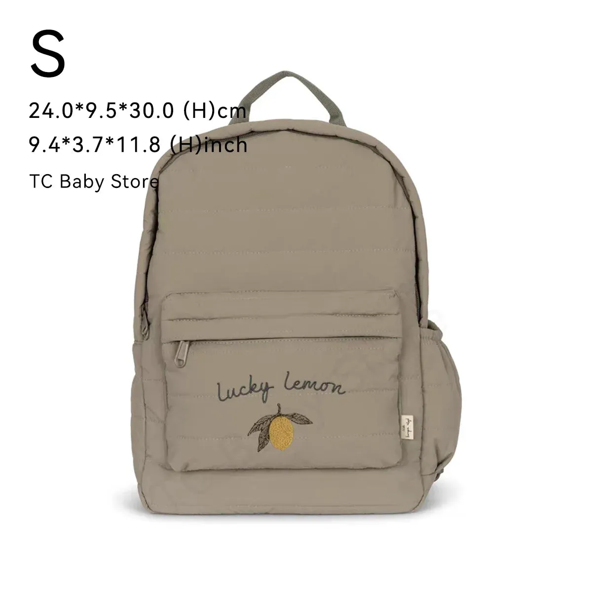 KS Baby Backpack Kids Schoolbag Kindergarten Bags Brand Cherry Lemon Children's Boys Girls Mom Traveling Storage Bag Wholesale