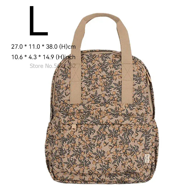 KS Baby Backpack Kids Schoolbag Kindergarten Bags Brand Cherry Lemon Children's Boys Girls Mom Traveling Storage Bag Wholesale