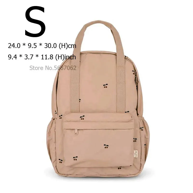 KS Baby Backpack Kids Schoolbag Kindergarten Bags Brand Cherry Lemon Children's Boys Girls Mom Traveling Storage Bag Wholesale