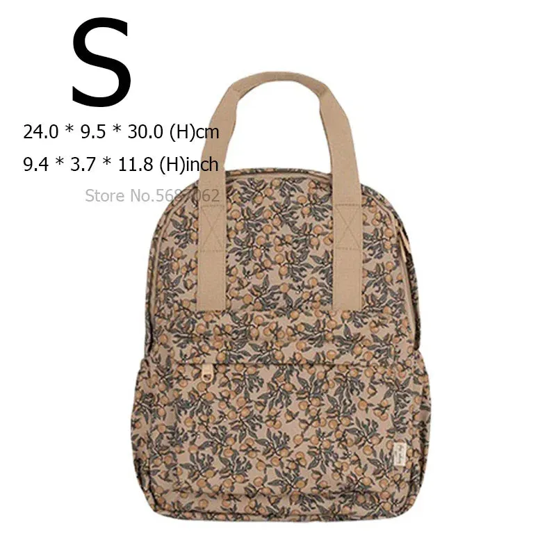KS Baby Backpack Kids Schoolbag Kindergarten Bags Brand Cherry Lemon Children's Boys Girls Mom Traveling Storage Bag Wholesale