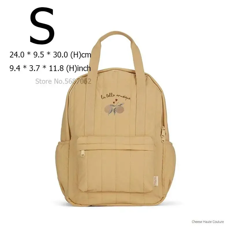 KS Baby Backpack Kids Schoolbag Kindergarten Bags Brand Cherry Lemon Children's Boys Girls Mom Traveling Storage Bag Wholesale