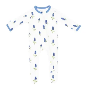 Kyte Baby Zippered Footie - Bluebonnet