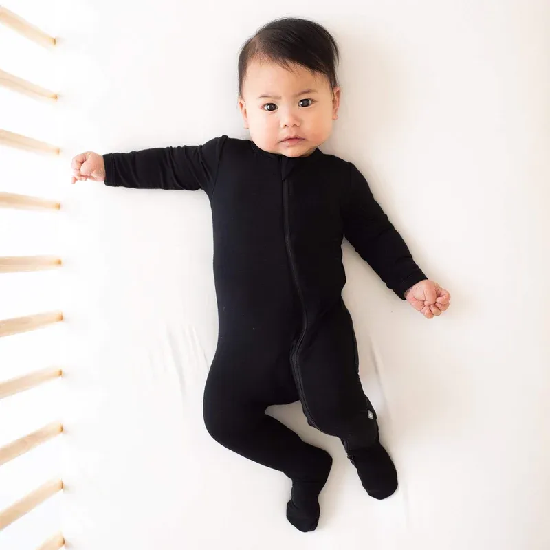 Kyte Baby Zippered Footie in Midnight
