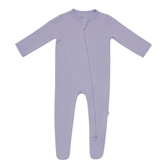 Kyte Zippered Footie - Taro