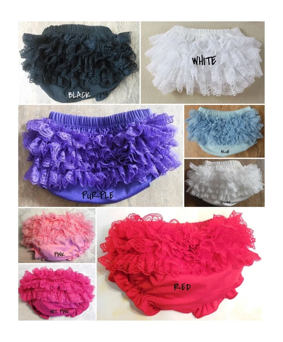 Lace Bloomer, Baby Diaper Covers