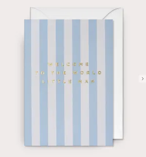 Lagom Welcome Little Man Card