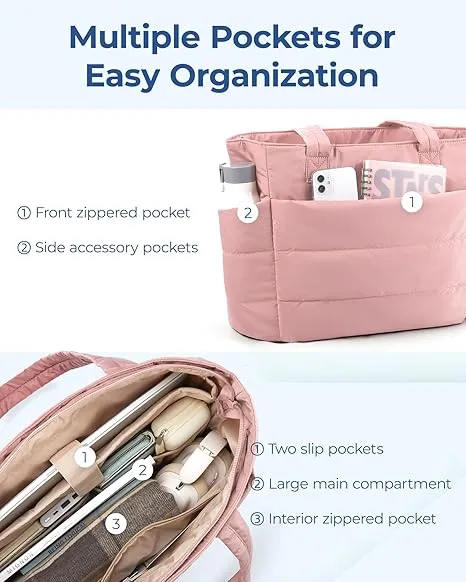🎁Last Day 60% OFF-👜Lightweight Puffy Tote Bag