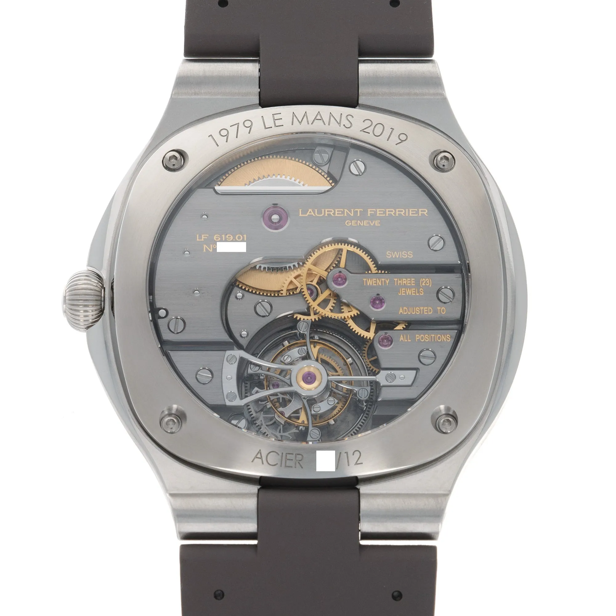 Laurent Ferrier Steel Grand Sport Tourbillon Watch, Limited to 12 Pieces