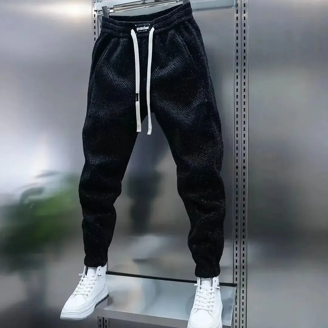 Laurent | Patterned Casual Trousers