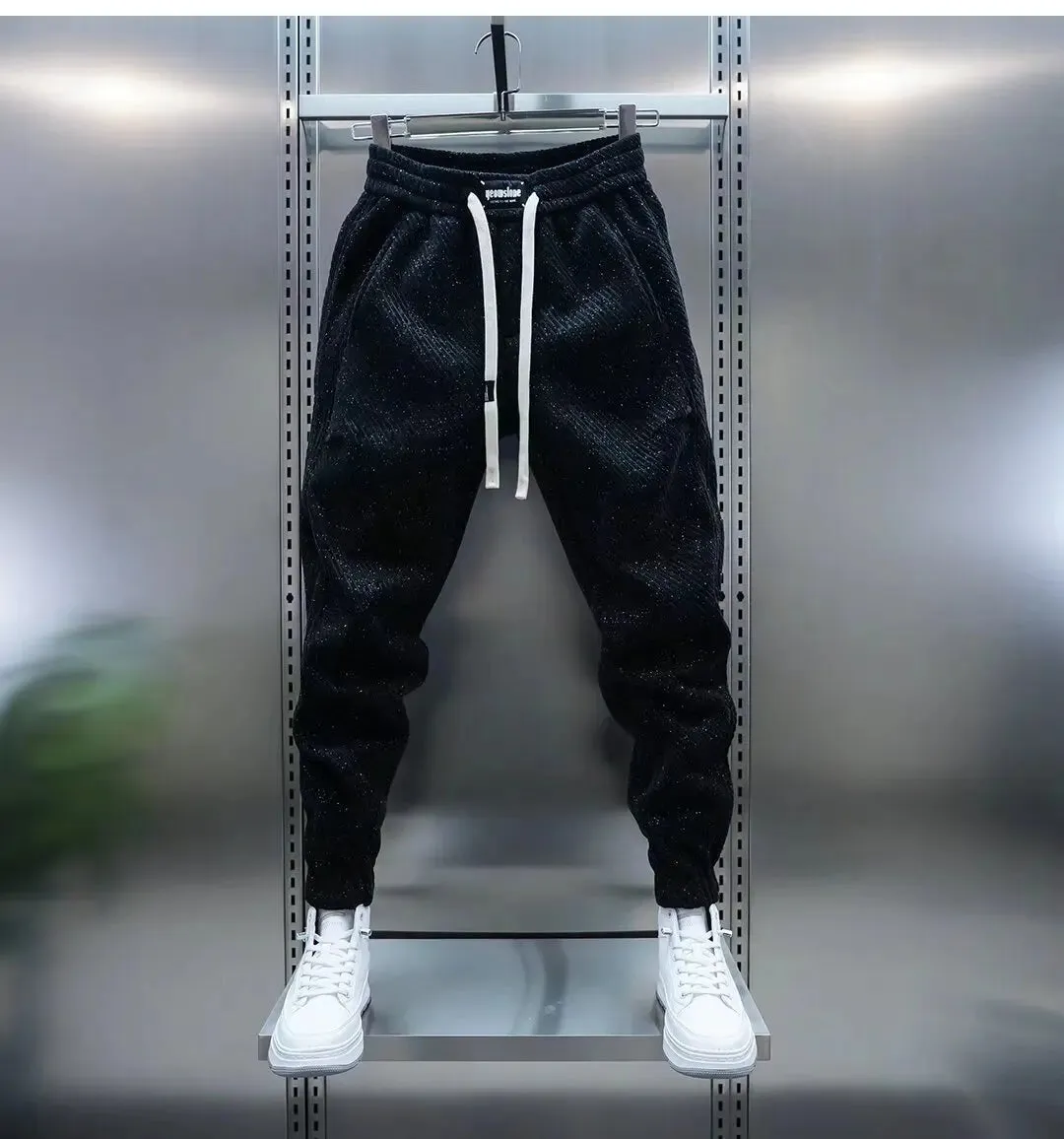 Laurent | Patterned Casual Trousers