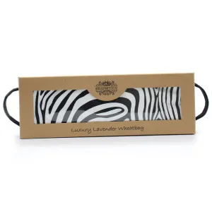 Lavender Eye Pillow in Gift Box  - Zebra