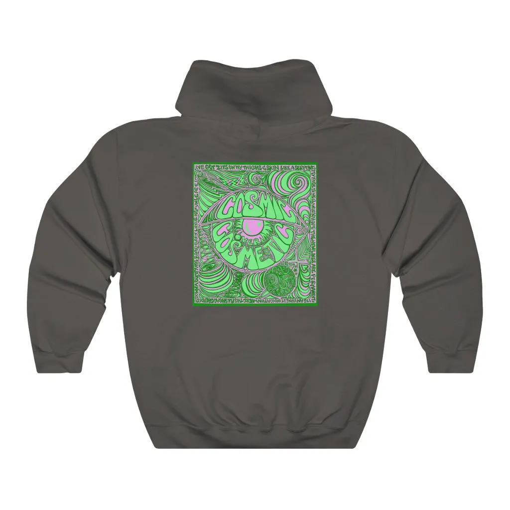 Limited Edition Cosmic Over Cosmetic Hooded Sweatshirt - Lilac Lizard