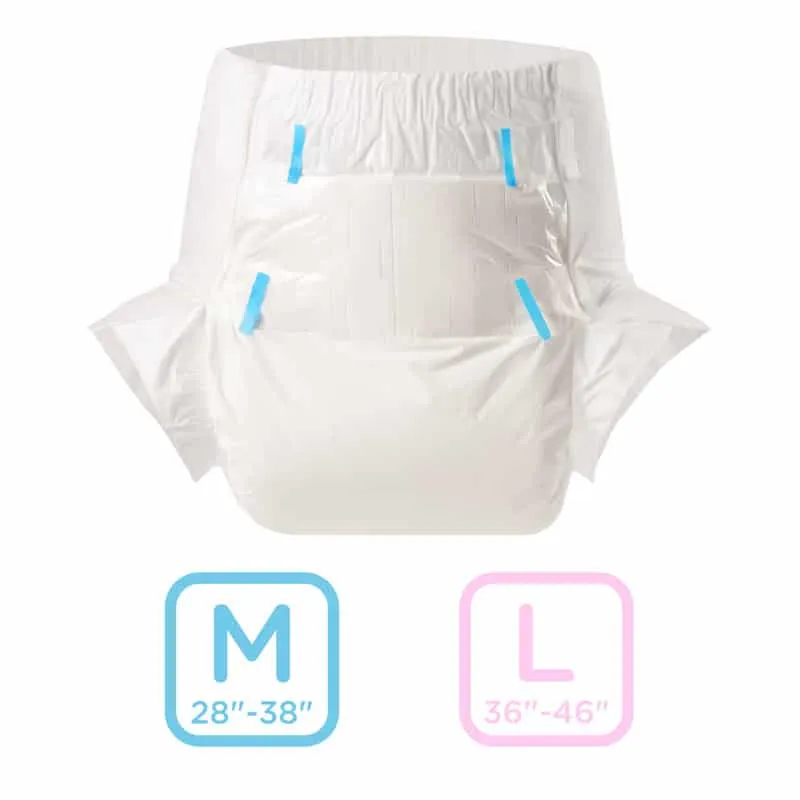 LittleForBig - ABDry White Adult Diapers