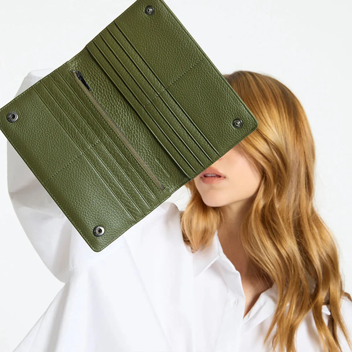 Living Proof Wallet Khaki