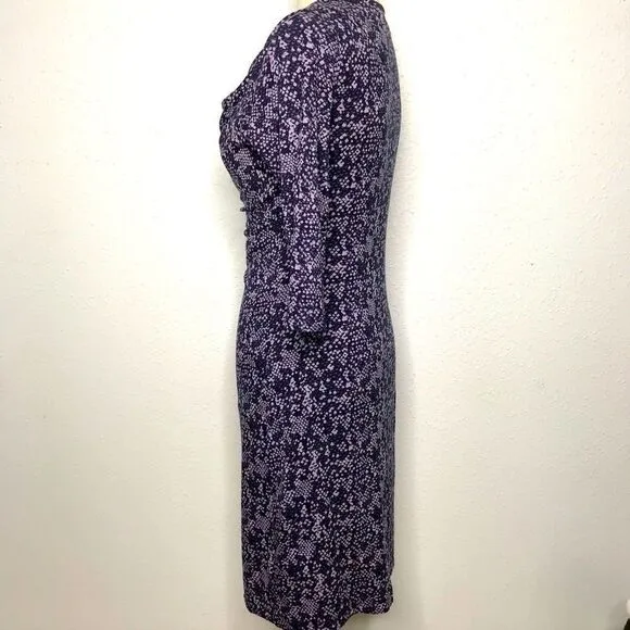 LOFT Snakeskin Patterned Dress