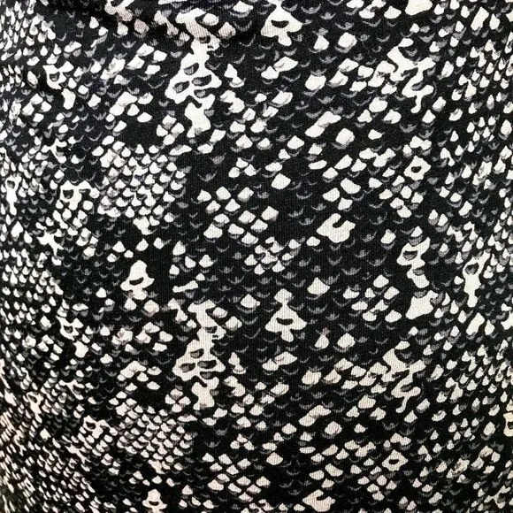 LOFT Snakeskin Patterned Dress