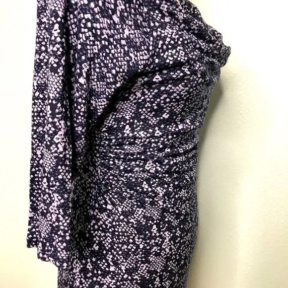 LOFT Snakeskin Patterned Dress