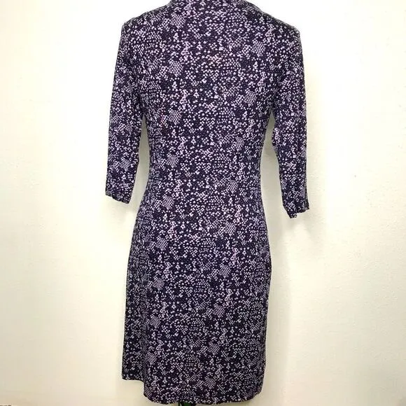 LOFT Snakeskin Patterned Dress