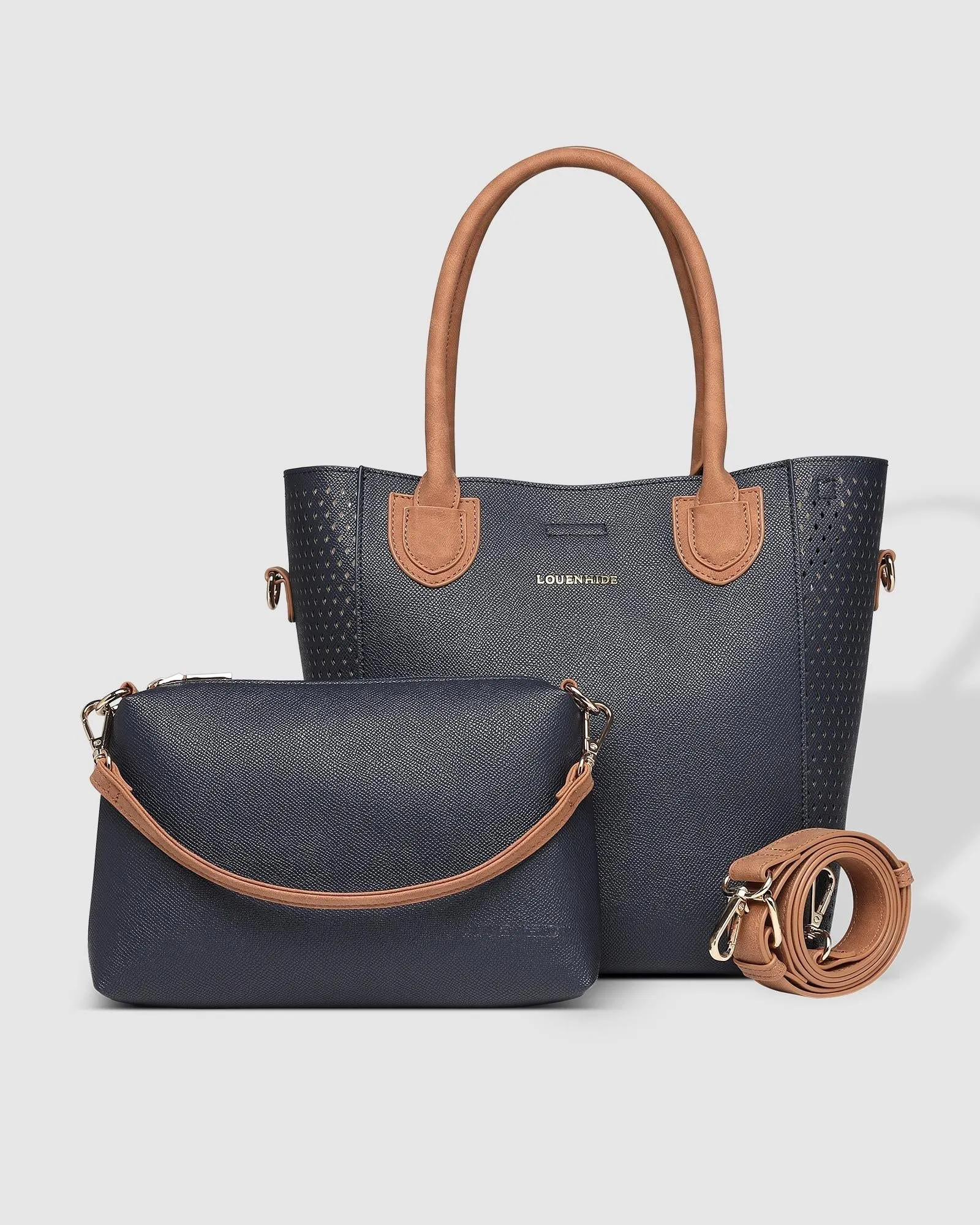 LOUENHIDE Dublin Tote - Navy