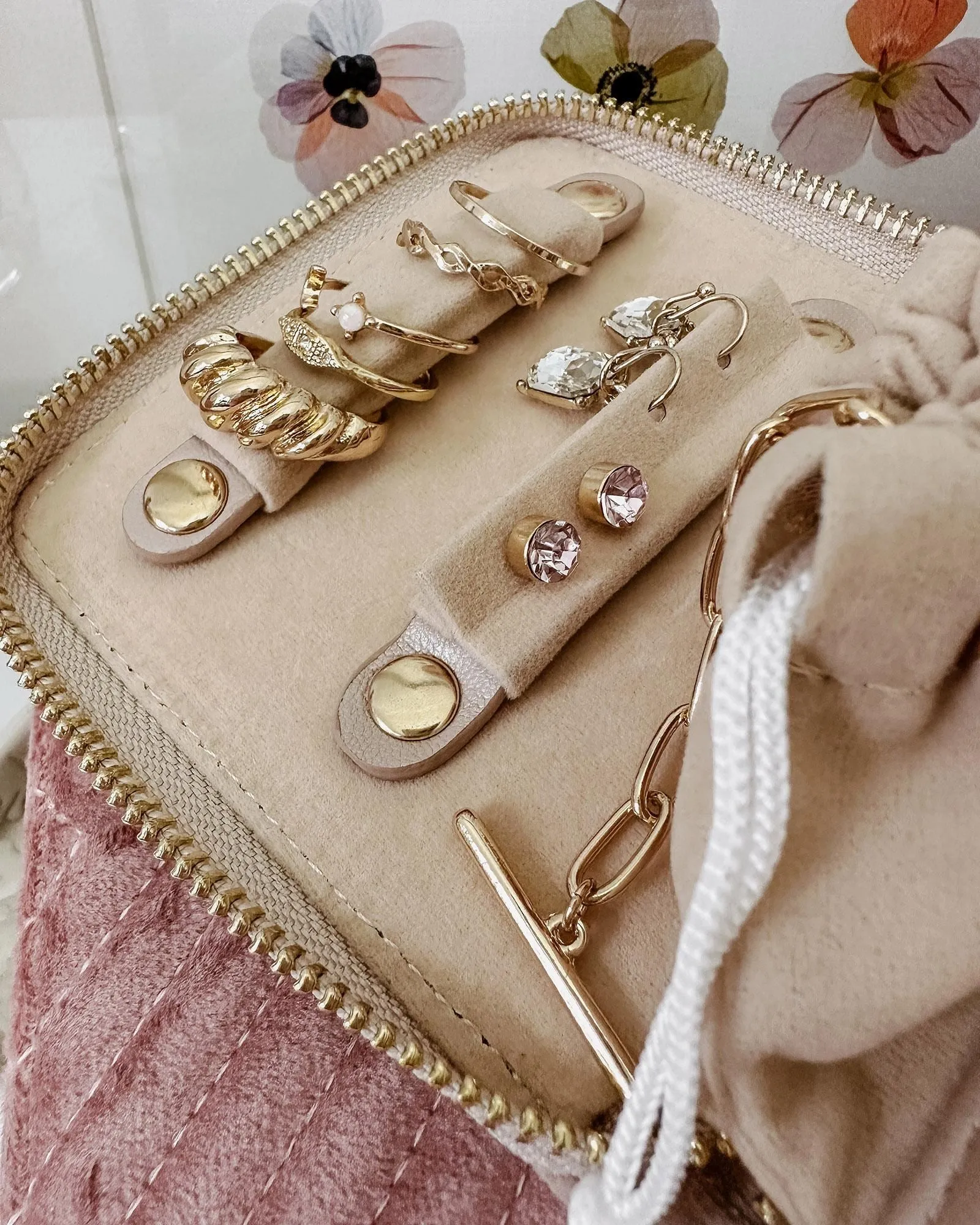 LOUENHIDE Juniper Jewellery Case - Velvet Spice