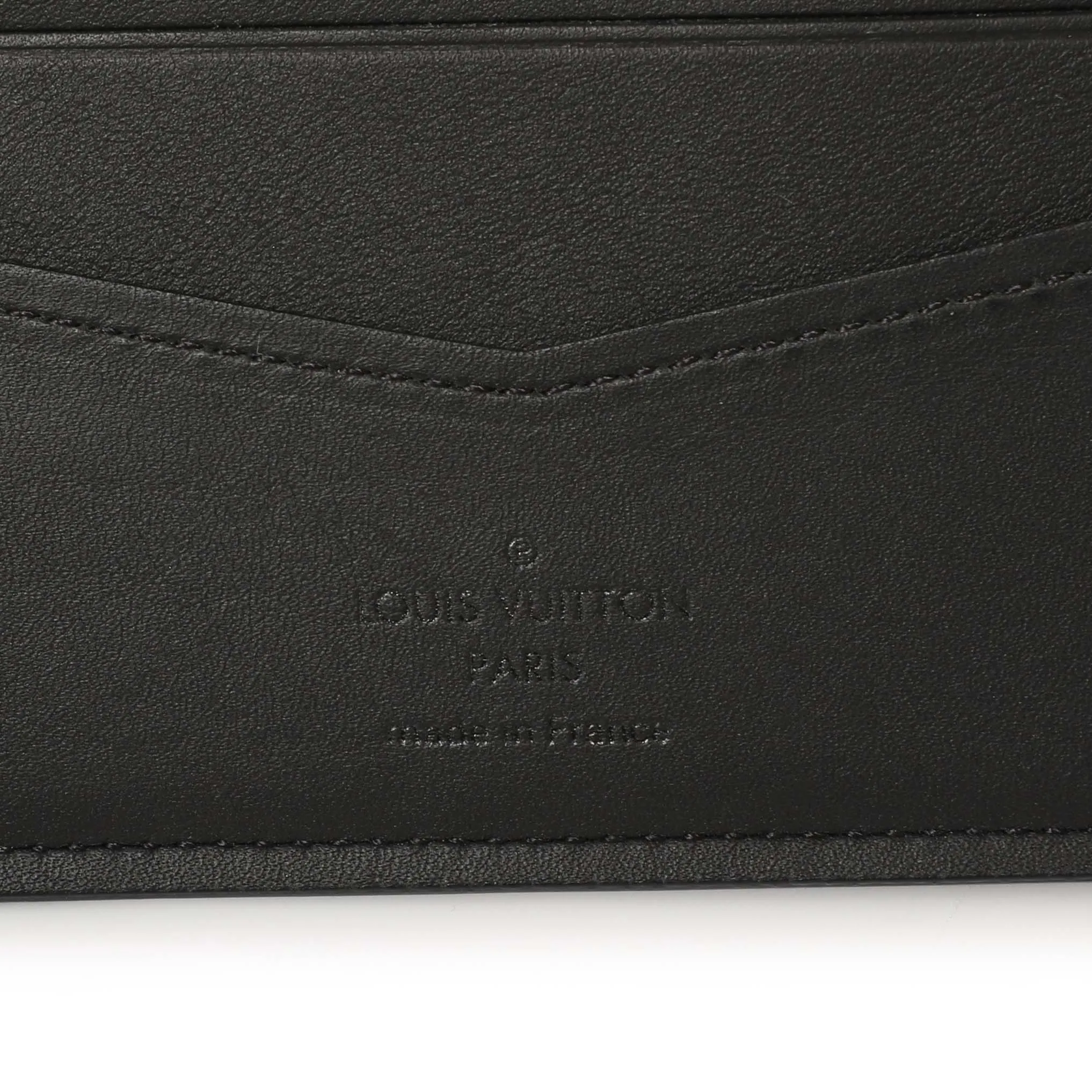 Louis Vuitton Black Damier Infini Slender Wallet